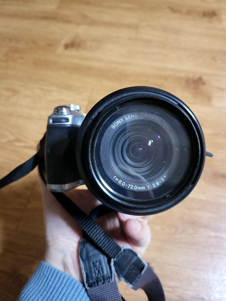 소니 사이버샷 dsc-h1 디지털카메라 이미지