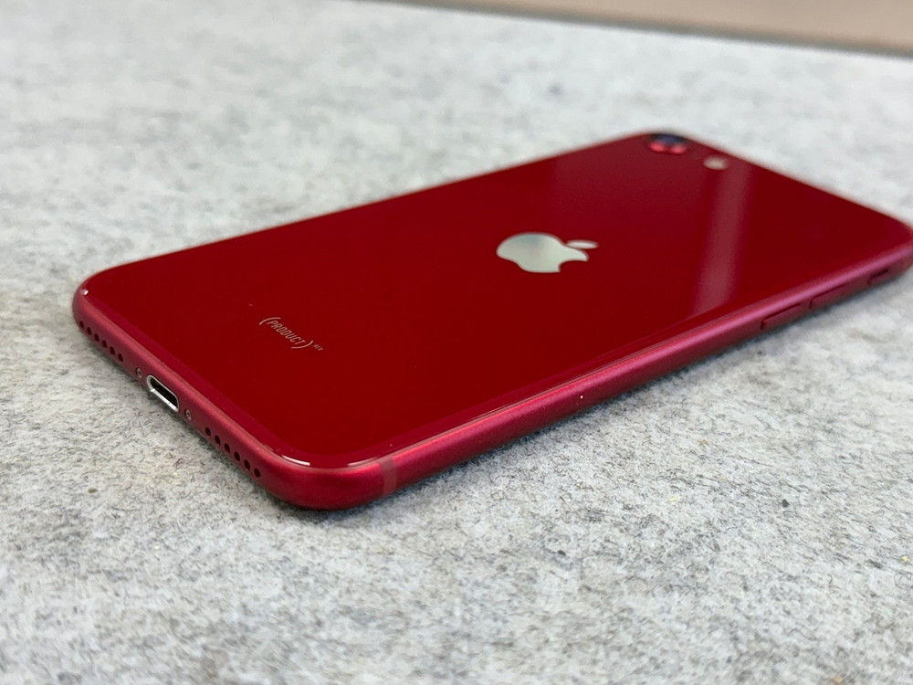 *15만원*（자급제S급)아이폰SE3 레드 64G 외관 깨끗 한폰 판매합니다 이미지