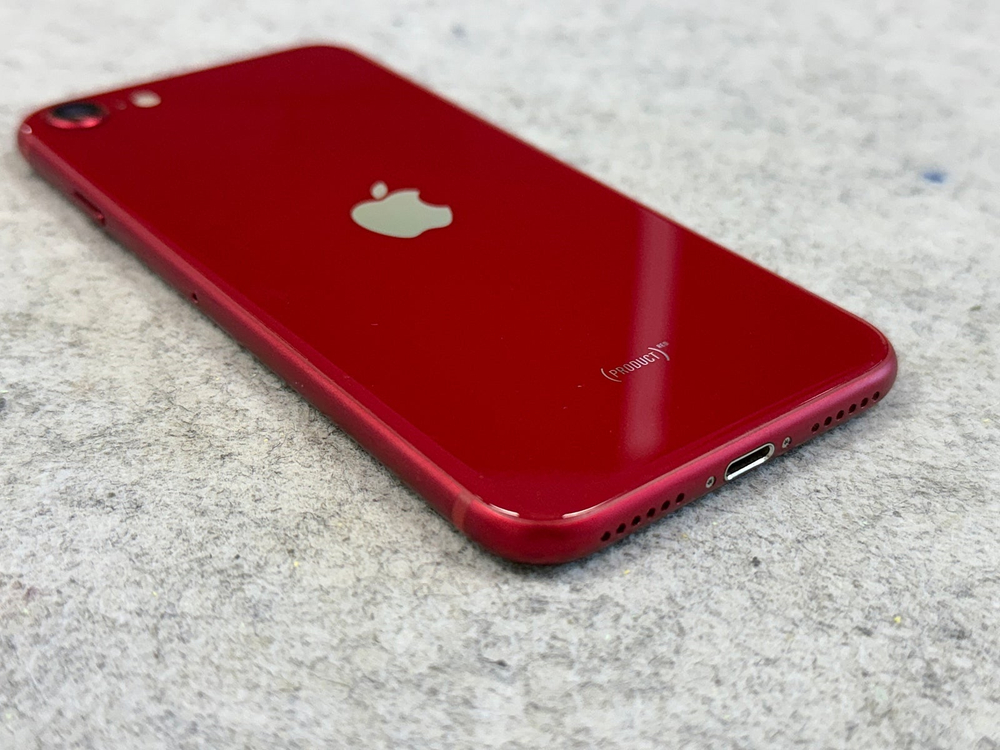 *15만원*（자급제S급)아이폰SE3 레드 64G 외관 깨끗 한폰 판매합니다 이미지