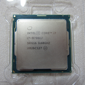 [1151v2소켓] 인텔 코어i7-9세대 9700KF (커피레이크-R)