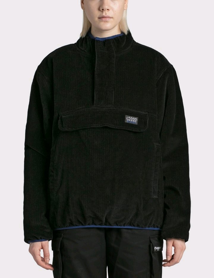 stussy 스투시 도톰 코듀로이 양털 아노락 자켓 패딩--1