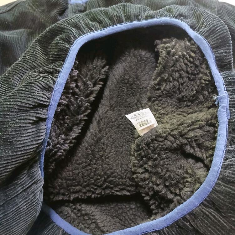 stussy 스투시 도톰 코듀로이 양털 아노락 자켓 패딩--4