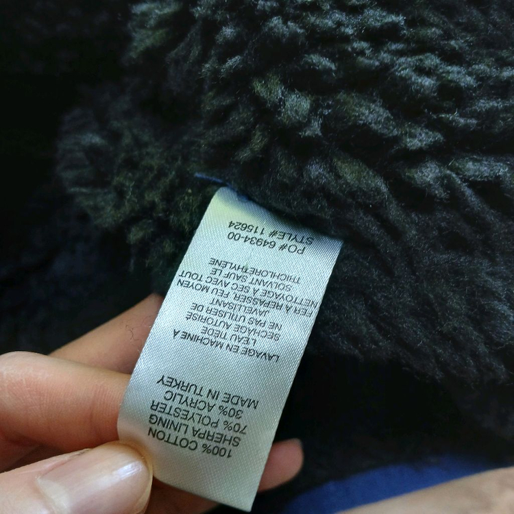 stussy 스투시 도톰 코듀로이 양털 아노락 자켓 패딩--9