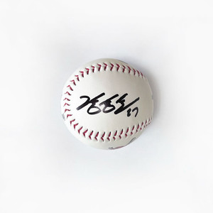 강정호 친필 싸인볼 (피츠버그 로고볼)
