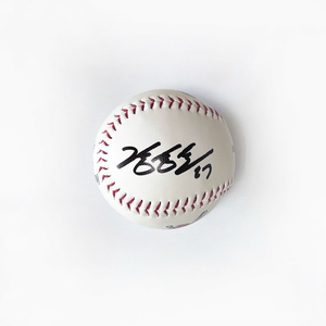 강정호 친필 싸인볼 (피츠버그 로고볼)