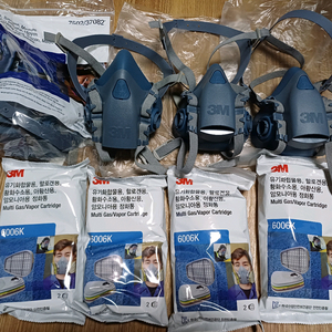 미사용 3M 방독마스크,3M 방독 정화통 판매해요