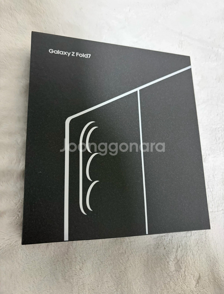 갤럭시 Z폴드7 256GB 블랙 자급제 거의 새상품 판매--5