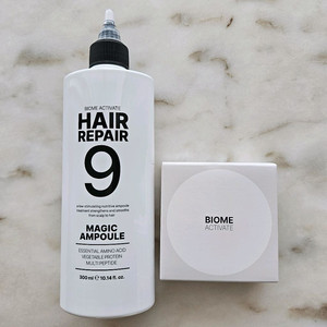 바이옴액티베이트 헤어리페어 매직앰플+에어리 커버 쿠션 이미지