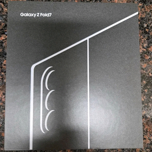 [미개봉 자급제] 갤럭시 Z폴드 7 실버쉐도우 512
