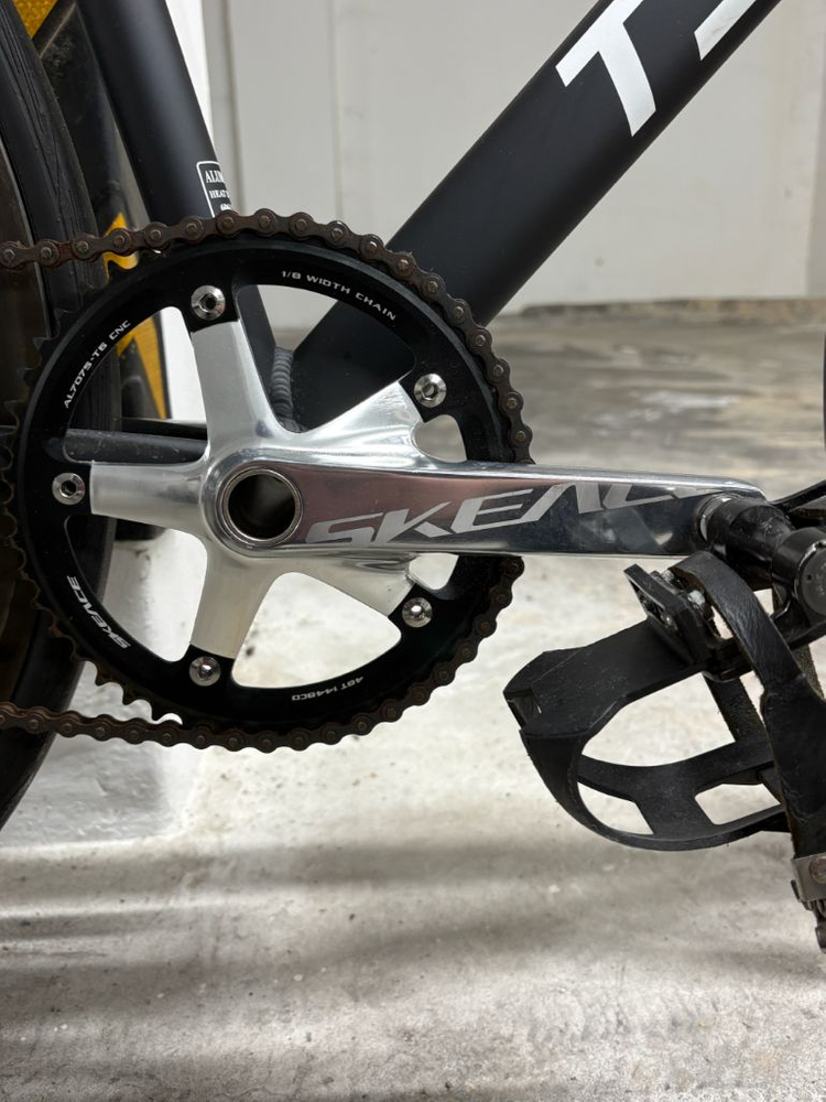 쓰나미 레이놀즈46 정품 카본휠 완차 픽시자전거 상태최상 급처--3