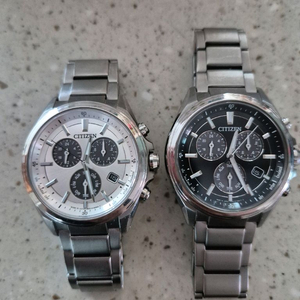 citizen 시티즌 아테사 티타늄 전파수신 태양열