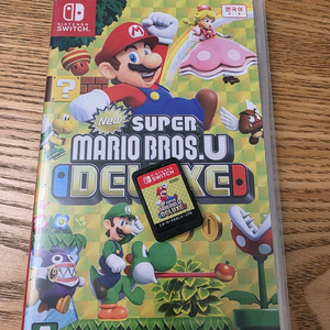 닌텐도스위치 슈퍼마리오디럭스U 타이틀 이미지