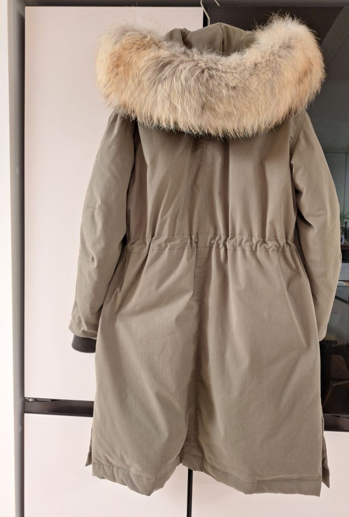 한섬 타임 야상 패딩--1