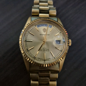 Sandoz 데이데이트 오토매틱 금장