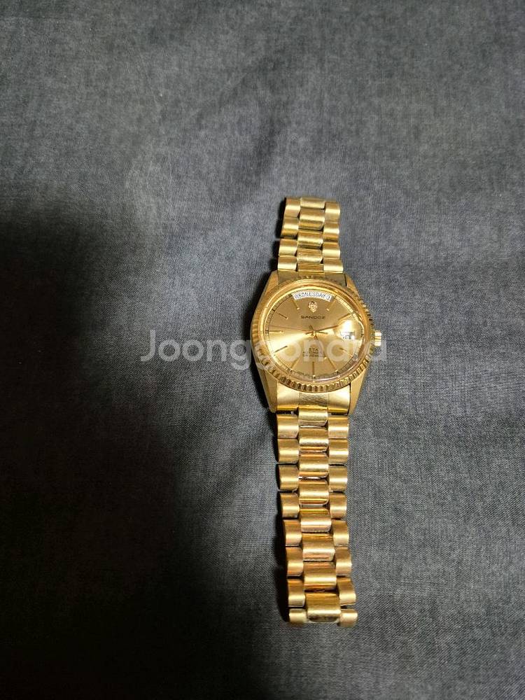 Sandoz 데이데이트 오토매틱 금장--1