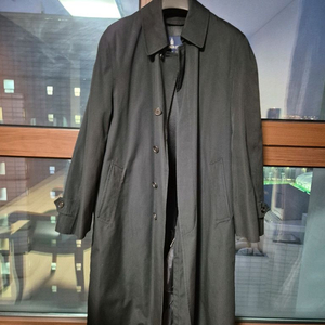 런던 포그 남성 싱글 트렌치코트