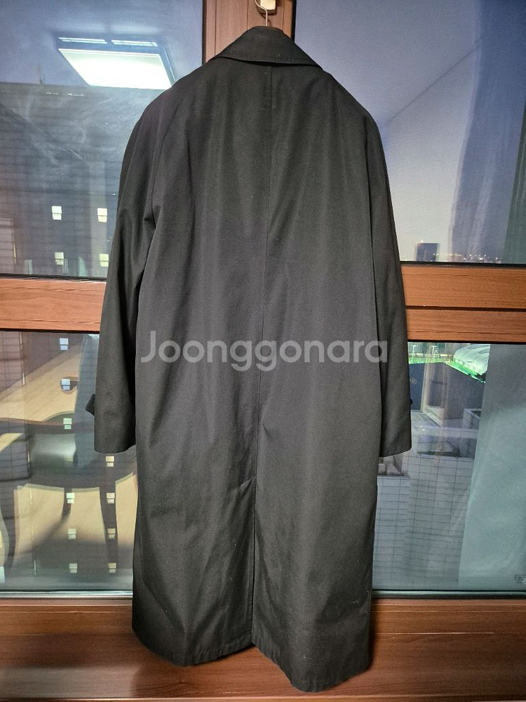 런던 포그 남성 싱글 트렌치코트--1