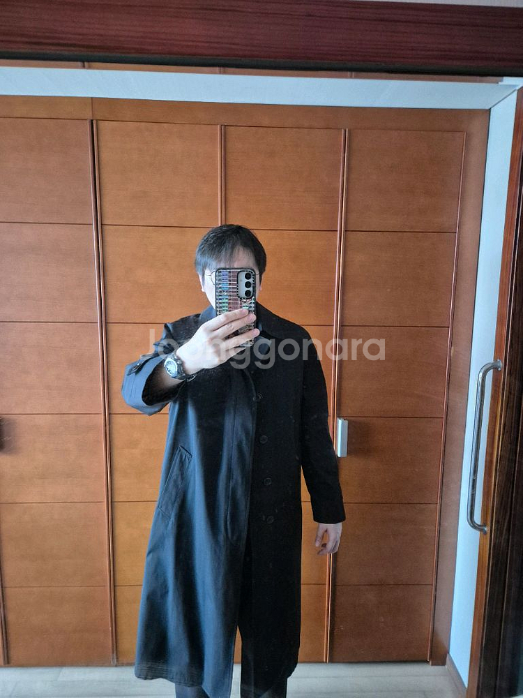 런던 포그 남성 싱글 트렌치코트--6