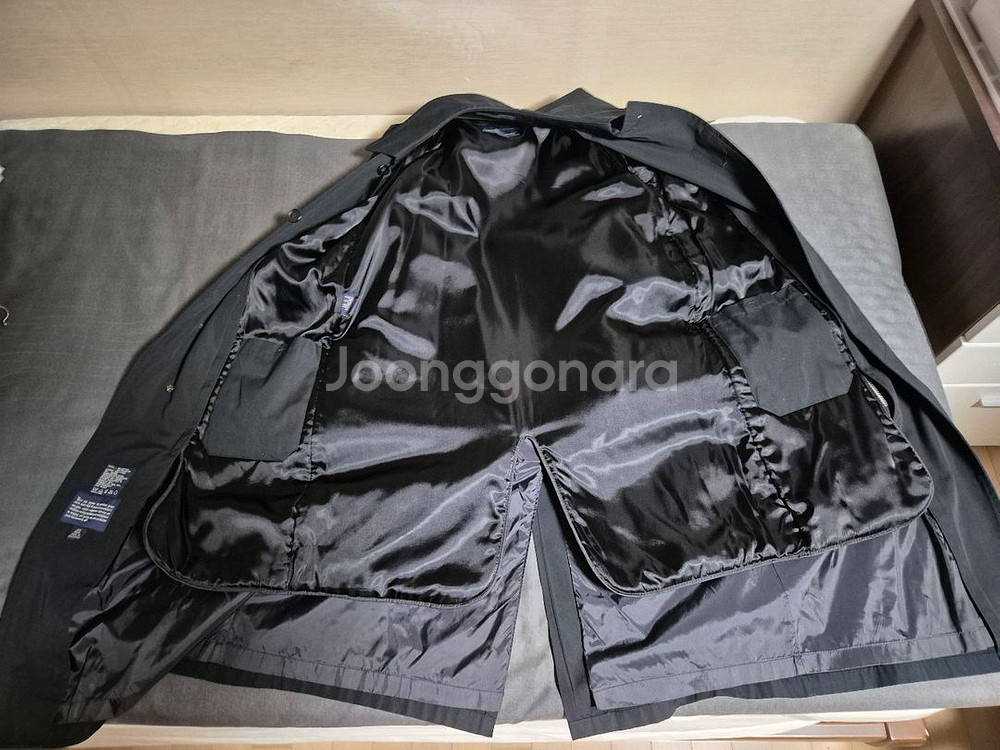 런던 포그 남성 싱글 트렌치코트--2