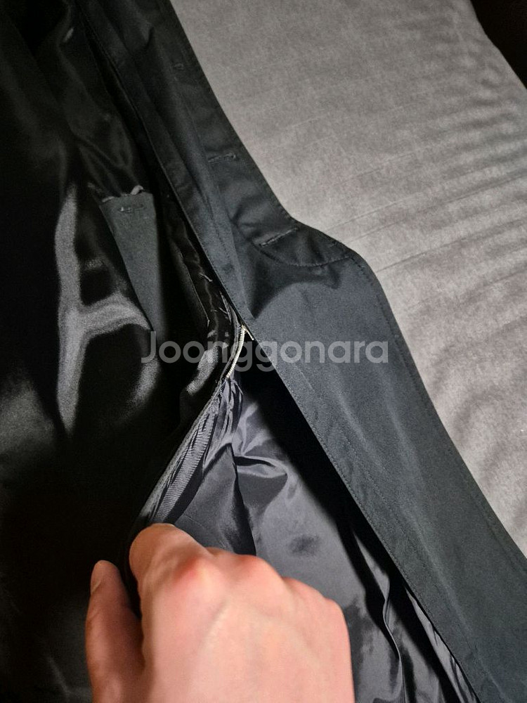 런던 포그 남성 싱글 트렌치코트--3