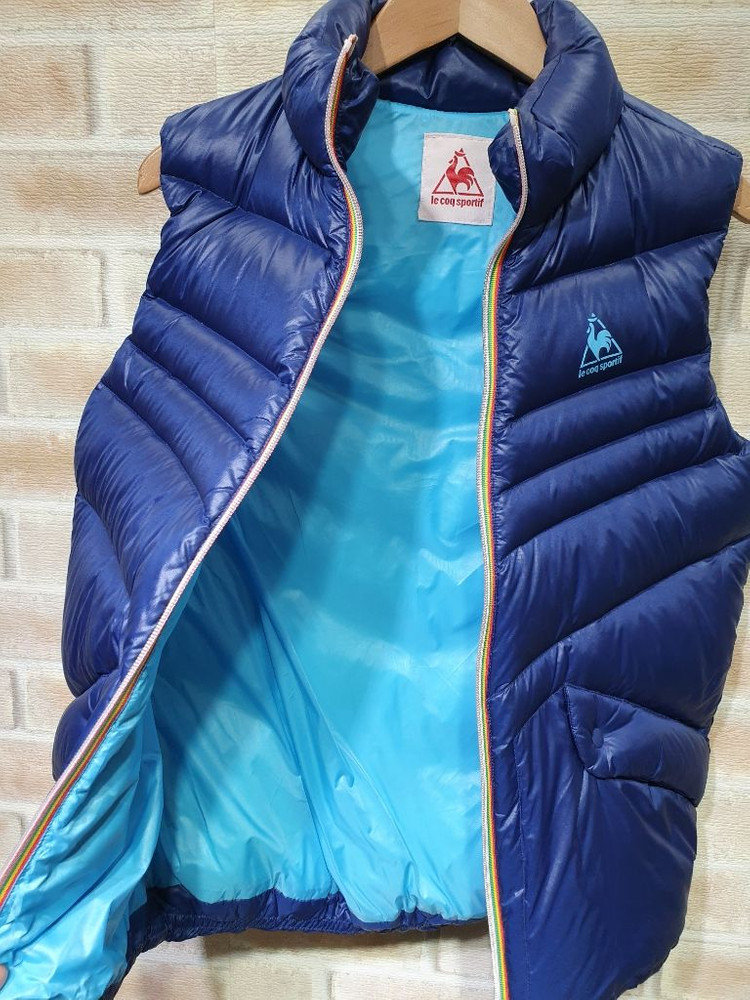 르꼬끄 정품 거위털 패딩 조끼 85--2