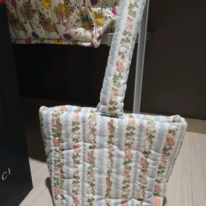 프레젠트프로젝트 미니쿠션백 블루버니