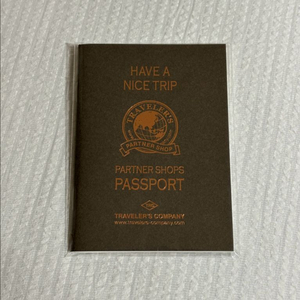 트래블러스 파트너샵 한정 스탬프 노트(미개봉)