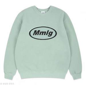 Mmlg 사인 로고 스웨트셔츠