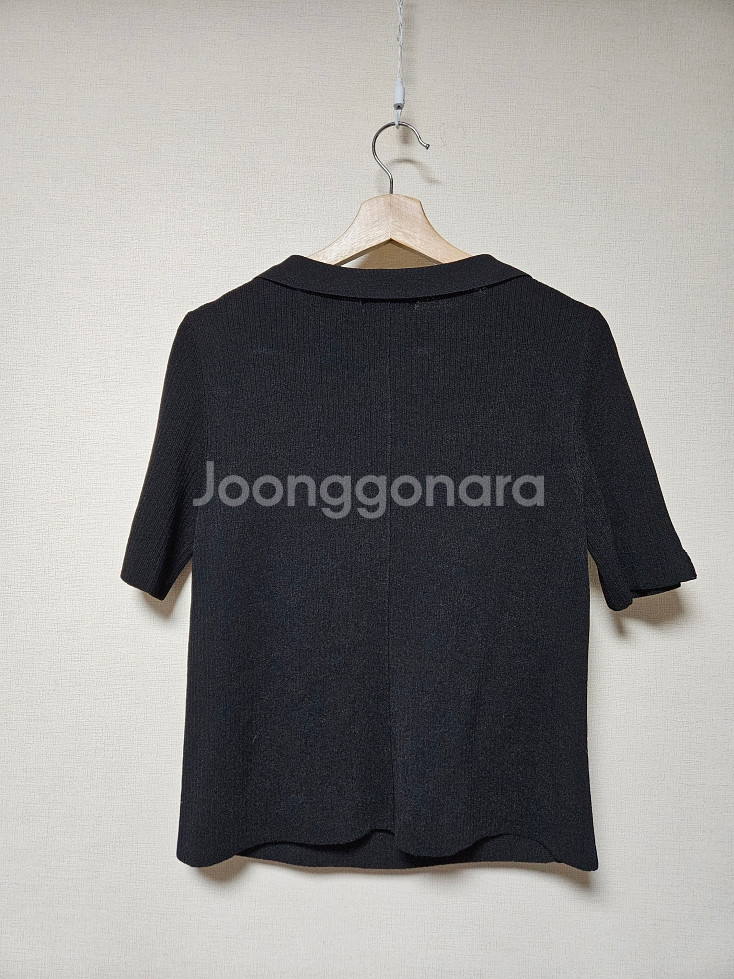 에스제이 SJSJ 칼라 니트 탑 프리사이즈--6