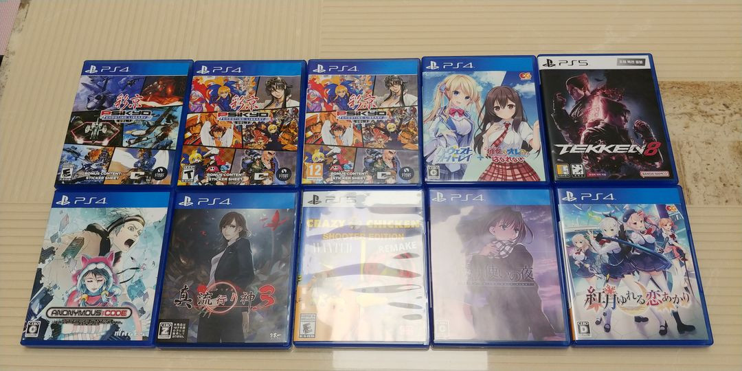 PS5/PS4/PS3/VITA 트로피보양식/여성향/슈팅/액션/레트로/철권8 게임판매 이미지