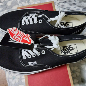 반스 어센틱 블랙 260 새상품 이미지