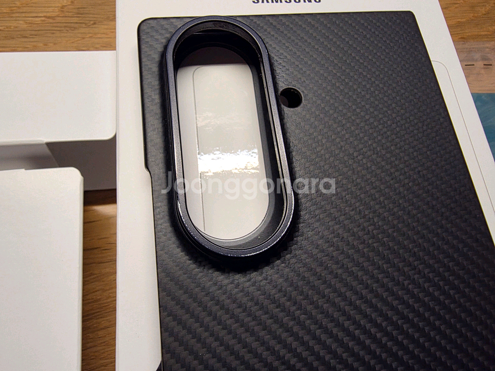 갤럭시 Z 폴드7 카본 쉴드 케이스 (블랙) | EF-XF966SBEGKR 정품 풀박스 당일발송--2