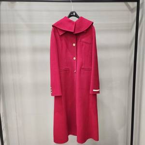 잇미샤 핸드메이드 레드 롱코트 44~55