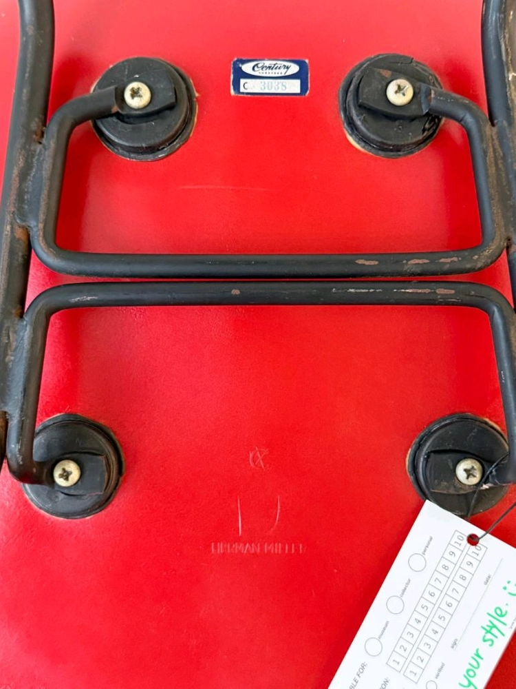 허먼밀러 체어 판매합니다 Eames Armchair for Herman Miller - red 이미지