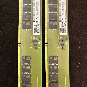 삼성 데스크탑 램 DDR5 16G 5600 U-DIMM 16GB, 2개