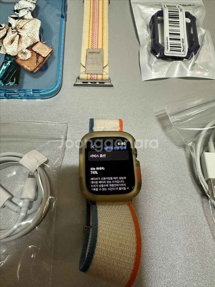 아이폰12프로256기가,애플워치5셀룰러44미리,케이스티파이아이폰12프로배터리ㅡ79프로용량 ㅡ256색상 ㅡ골드모든기능--8