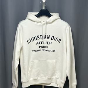 [정품] L 디올 아뜰리에 후드티 화이트