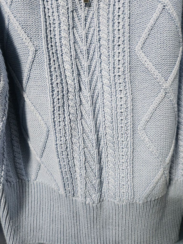 8세컨즈 케이블 니트 집업 스웨터--4