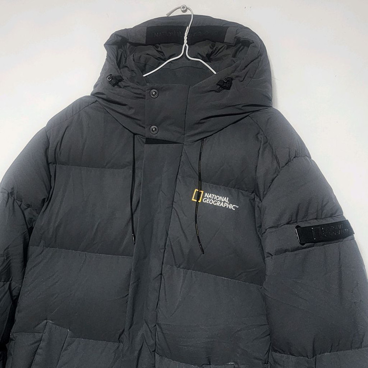 쪼리샵 내셔널지오그래픽 덕다운 롱패딩 100 이미지