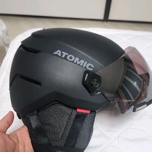아토믹 고글일체형 헬멧 S사이즈