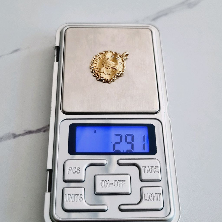 14k코인 펜던트 옐로우골드(체인제외) 이미지