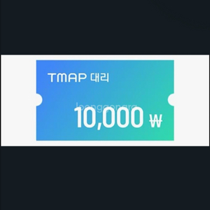 티맵대리 1만원권 쿠폰 삽니다 이미지