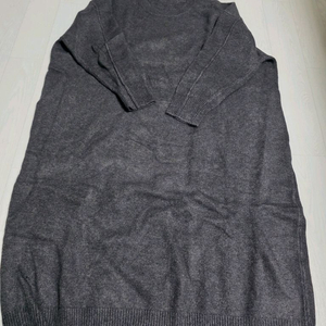 미미씨엘 여성 라운드 니트 원피스 (차콜/free사이즈)