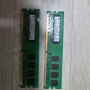 삼성 DDR2 6400u 2GB 메모리 2개 세트 일괄로 팝니다. 이미지