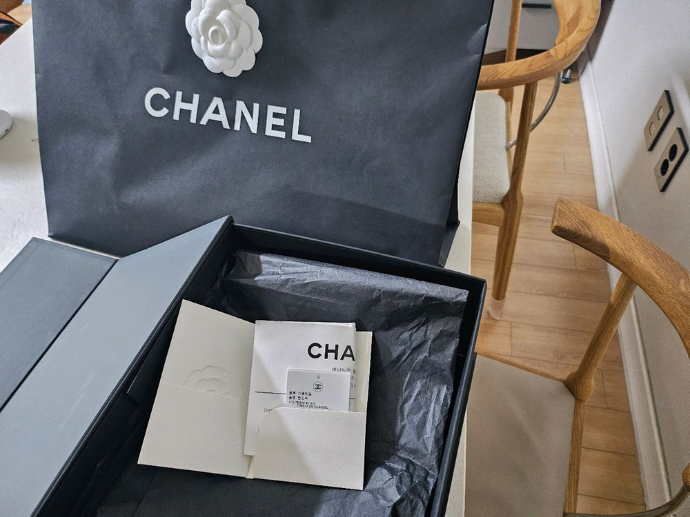 샤넬 클래식 스몰 금장--4