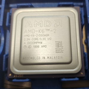 소켓7 구형CPU AMD K6-2 550AGR 이미지