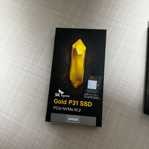 SK hynix p31 gold 500gb 미개봉