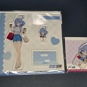 블루아카이브 대만 4주년 아코 아크릴 스탠드 세트