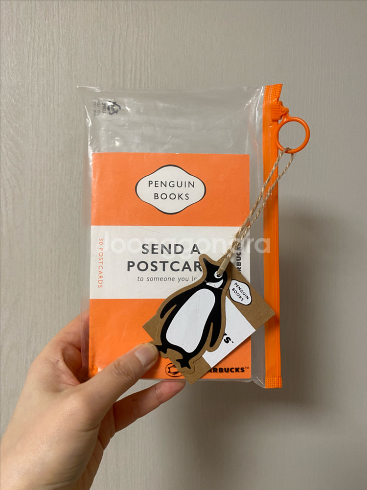 스타벅스 펭귄북스 포스트카드북(택포)--1