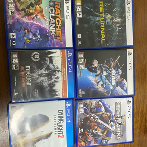 PS5 ps4 게임 타이틀 모음 이미지